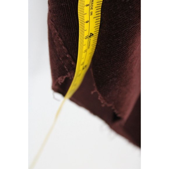 Modcloth Overalls Shorts Womens Dark Brown Customized Fall Potluck Size 1X - Picture 11 of 12